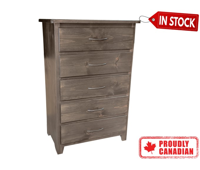 Yale 5 Drawer Chest Stocking